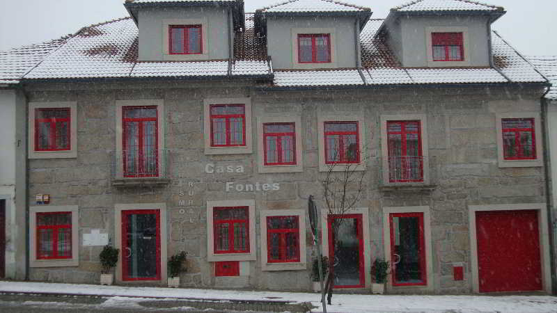 Casa Fontes Hotel Pedras Salgadas Kültér fotó